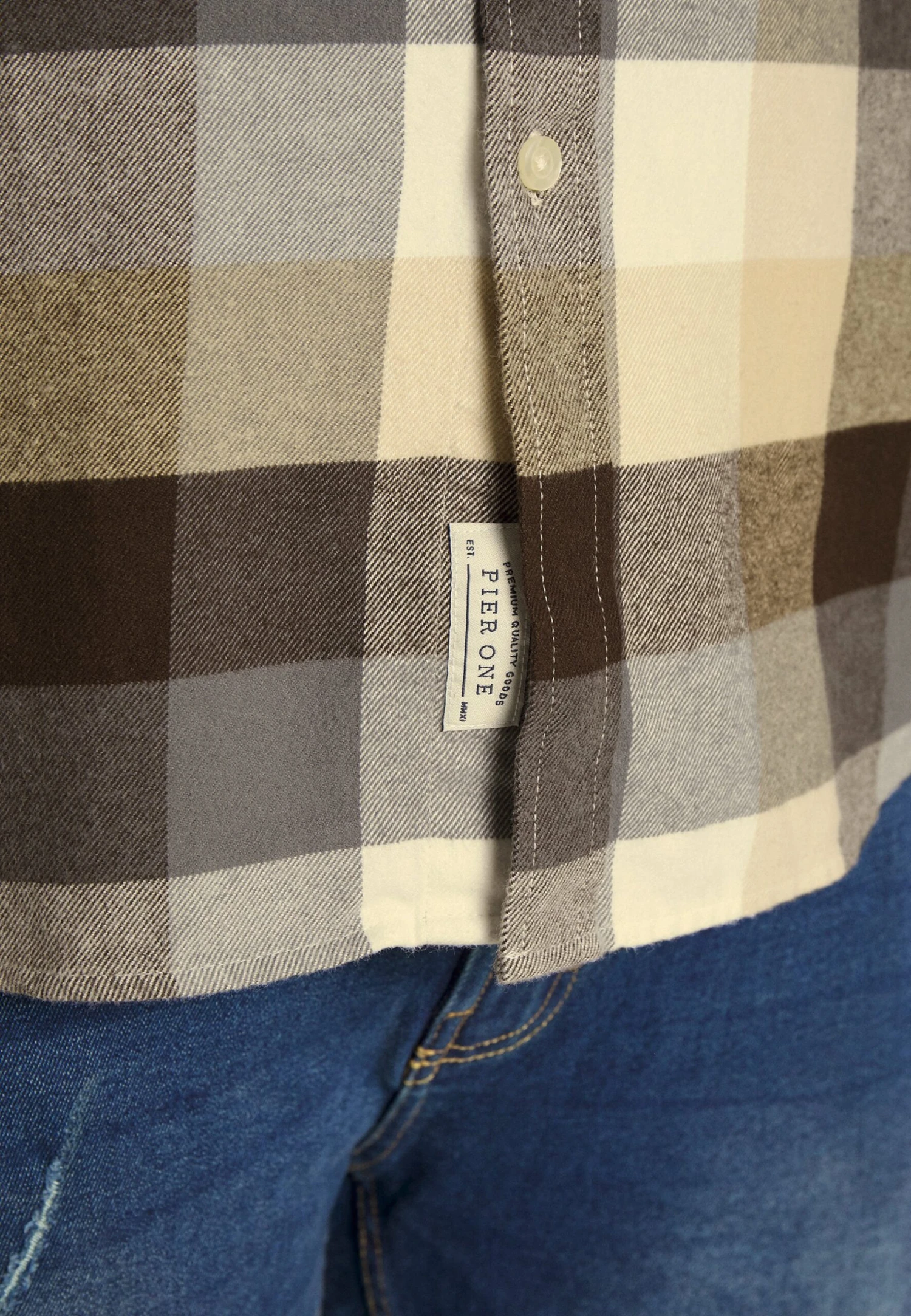 Pier One Skjorte - Beige 7 Pier One Skjorte - Beige - Bilde 5