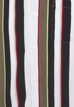 Pier One Skjorte - Khaki/Dark Blue -Pier One bbc2c4be5e344343b453f1d8dacad440