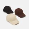 Pier One Unisex 3 Pack - Cap - Black/Dark Brown/Beige 2 Pier One Unisex 3 Pack - Cap - Black/Dark Brown/Beige -Pier One c2733f675ca44ebd8c1145369473dacc