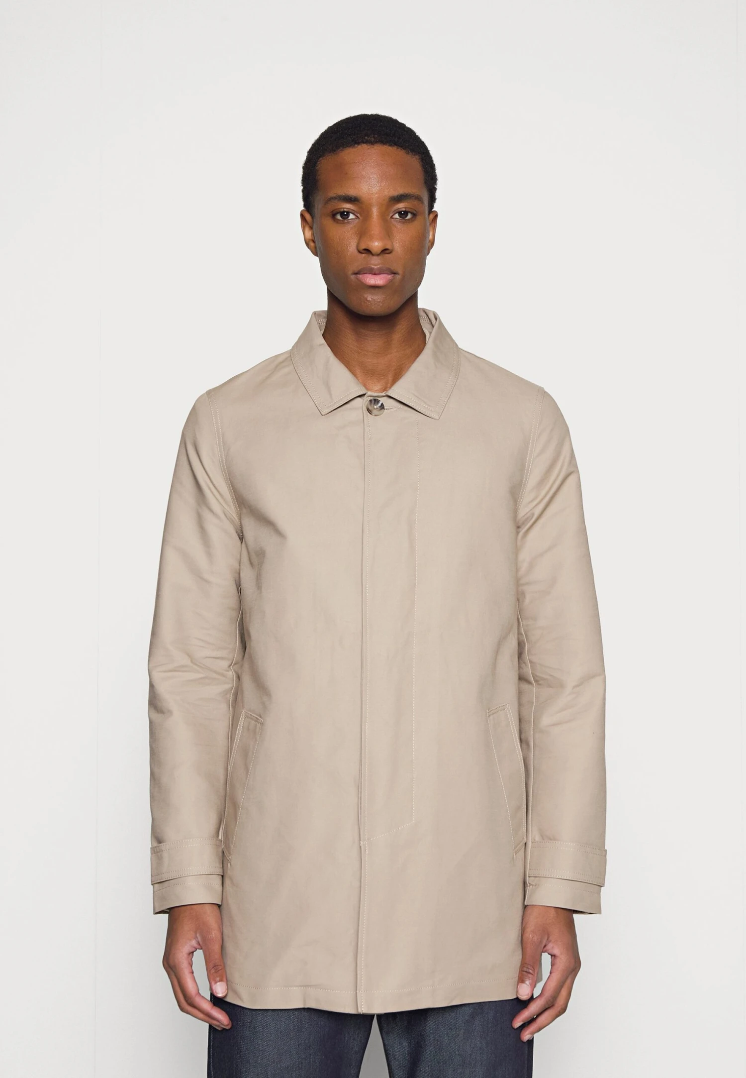 Pier One Commuter Coat- Kort Kåpe / Frakk - Tan 3 Pier One Commuter Coat- Kort Kåpe / Frakk - Tan