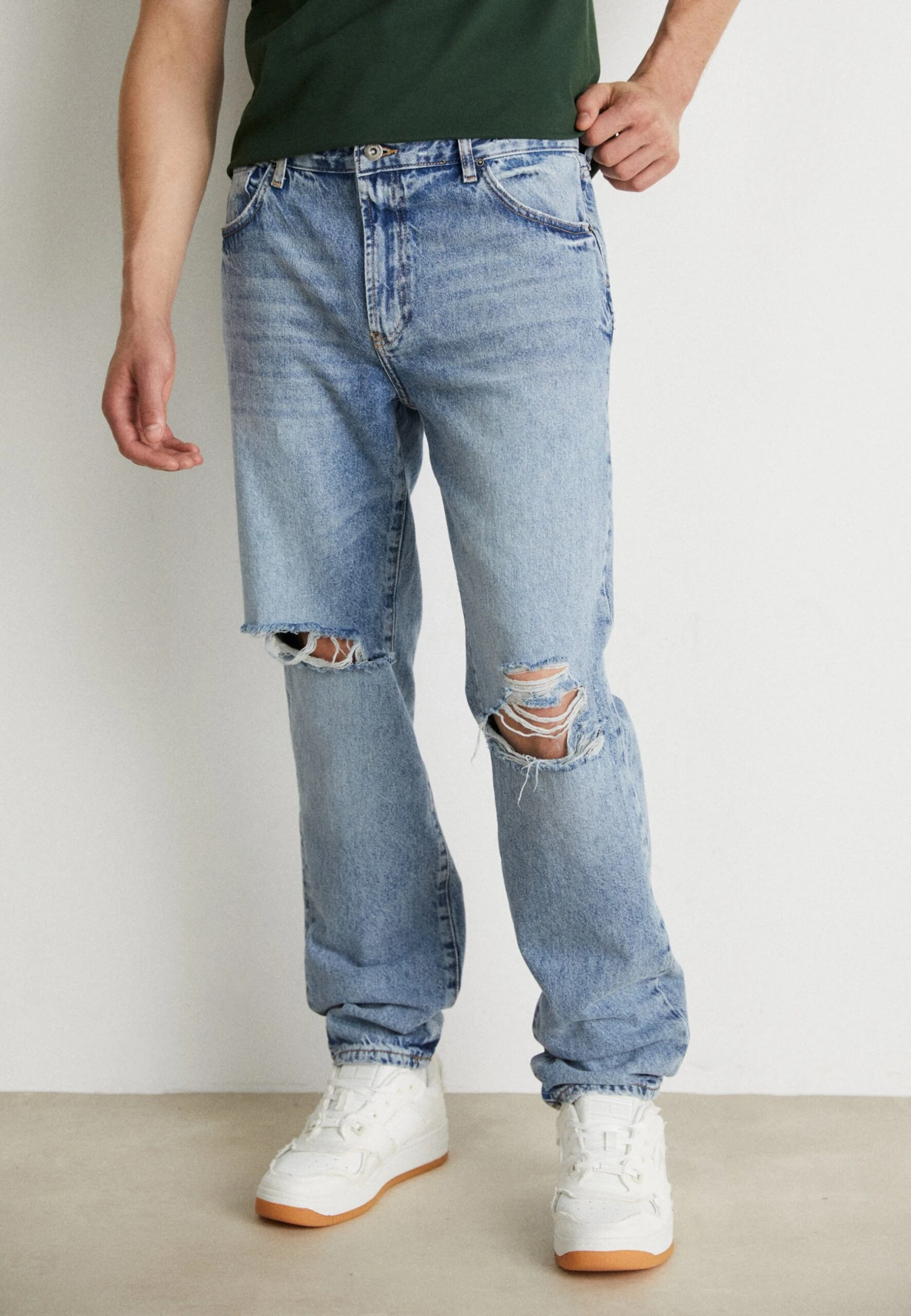 Pier One Jeans Relaxed Fit - Dark Blue Denim 3 Pier One Jeans Relaxed Fit - Dark Blue Denim