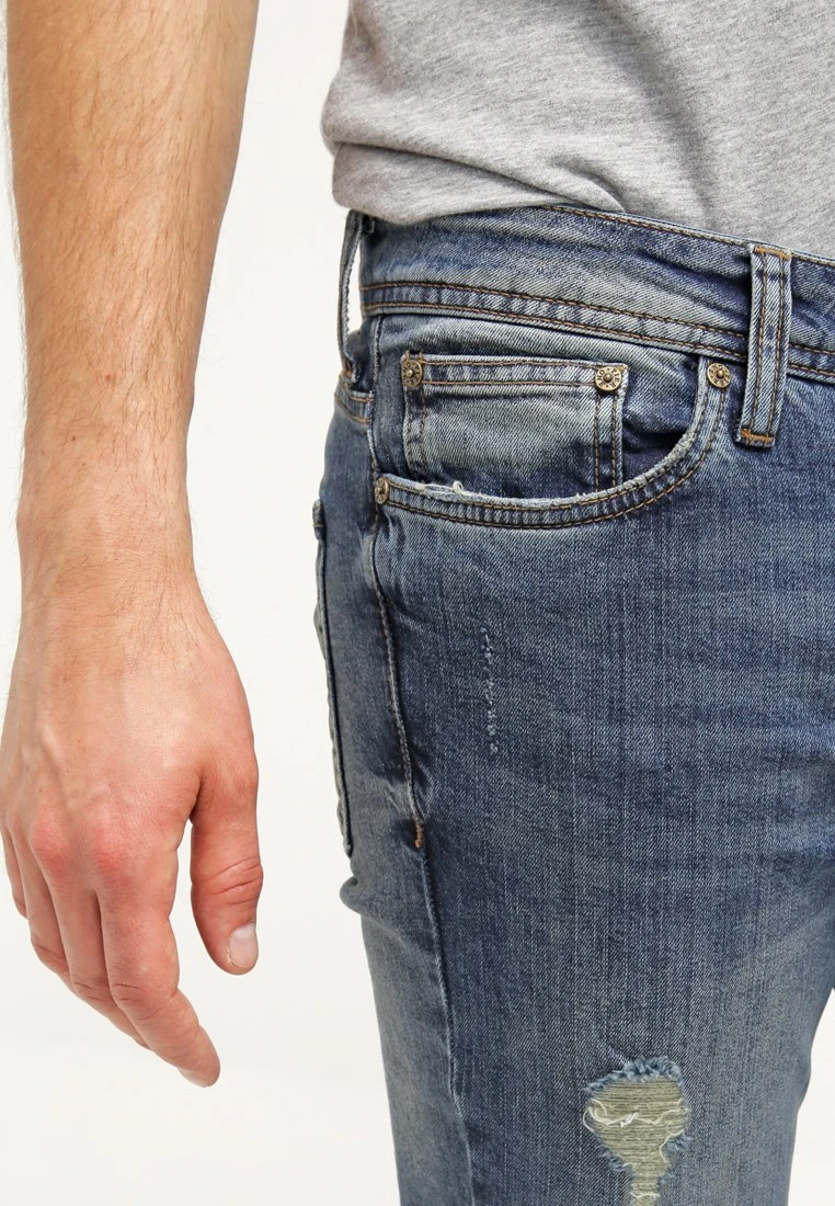 Pier One Jeans Slim Fit - Destroyed Denim 6 Pier One Jeans Slim Fit - Destroyed Denim - Bilde 4