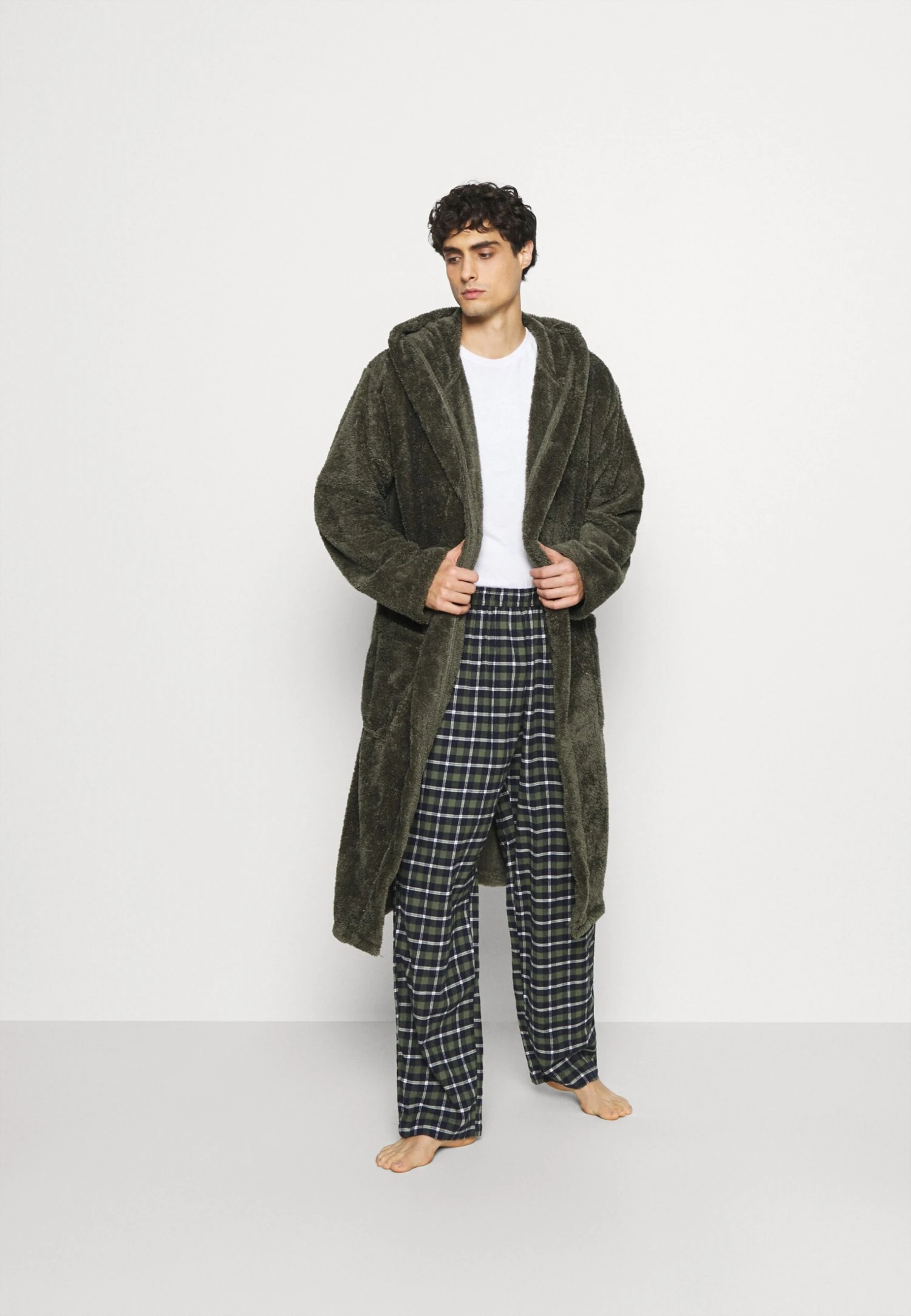 Pier One Badekåpe - Khaki 4 Pier One Badekåpe - Khaki - Bilde 2