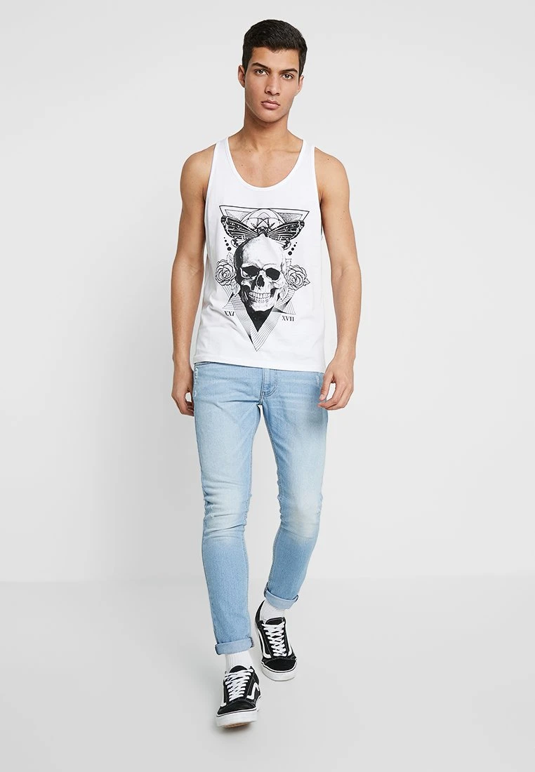 Pier One Skinny Fit - Jeans Skinny Fit - Bleached Denim 4 Pier One Skinny Fit - Jeans Skinny Fit - Bleached Denim - Bilde 2