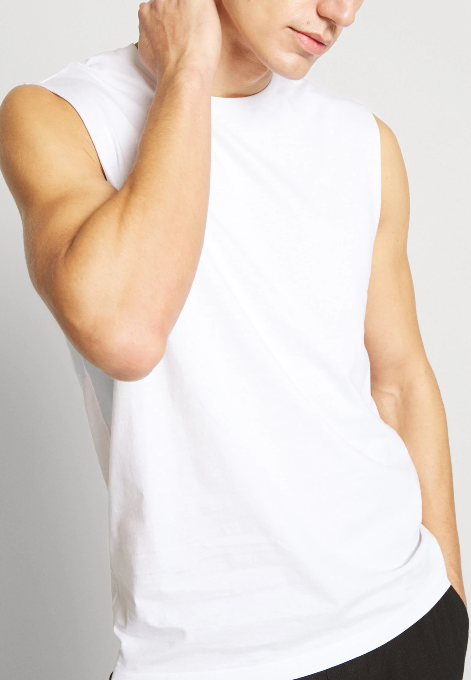 Pier One 3 Pack - T-Shirts - Grey/White/Black 10 Pier One 3 Pack - T-Shirts - Grey/White/Black - Bilde 8