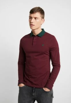 Pier One Muscle Fit - Poloskjorter - Bordeaux