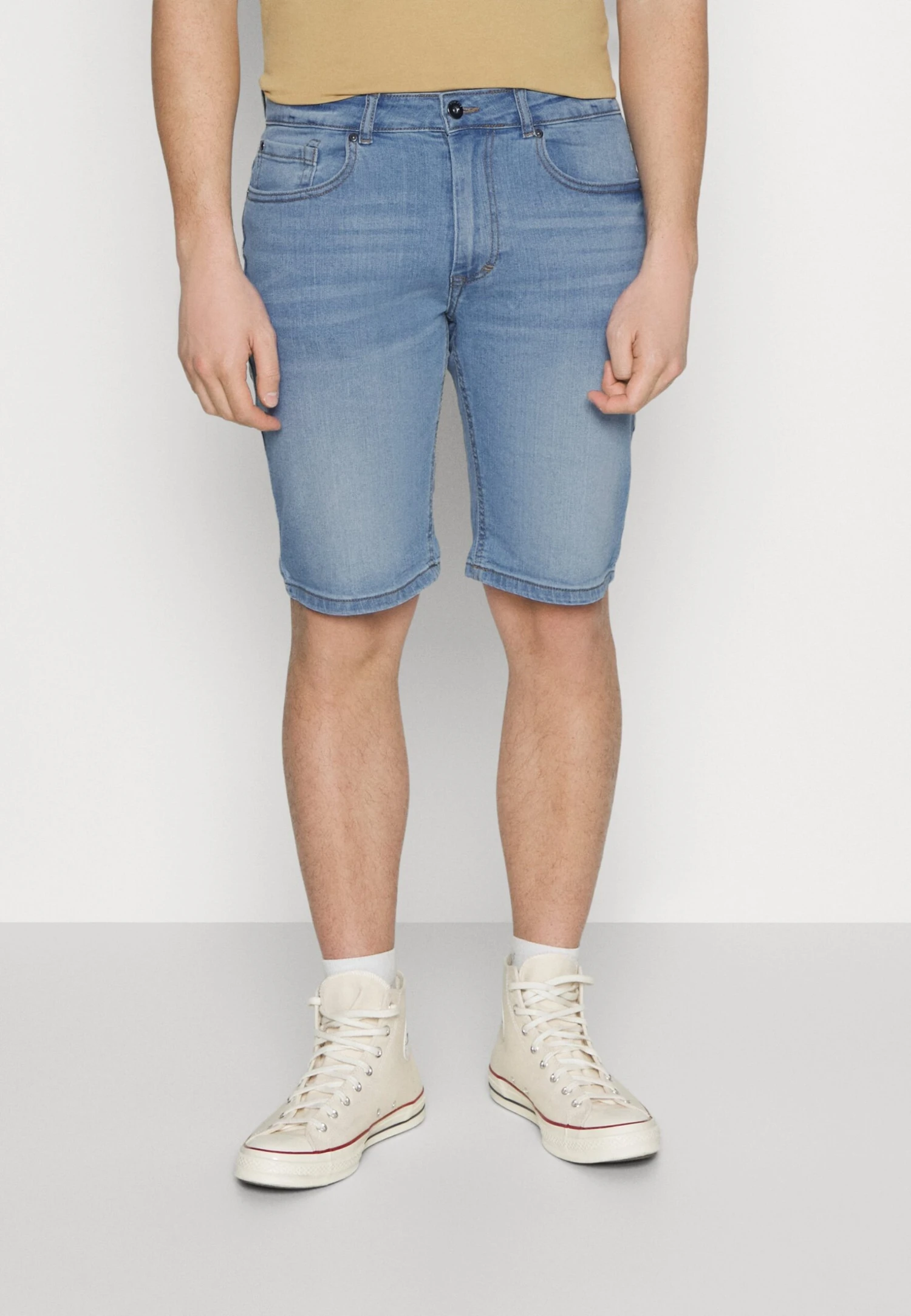 Pier One Jeansshorts - Light Blue Denim 4 Pier One Jeansshorts - Light Blue Denim - Bilde 2