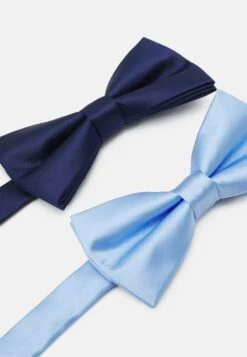 Pier One 2 Pack - Bow Tie - Dark Blue/Light Blue -Pier One e526fa751ce14ba7ad79717b0c380b04