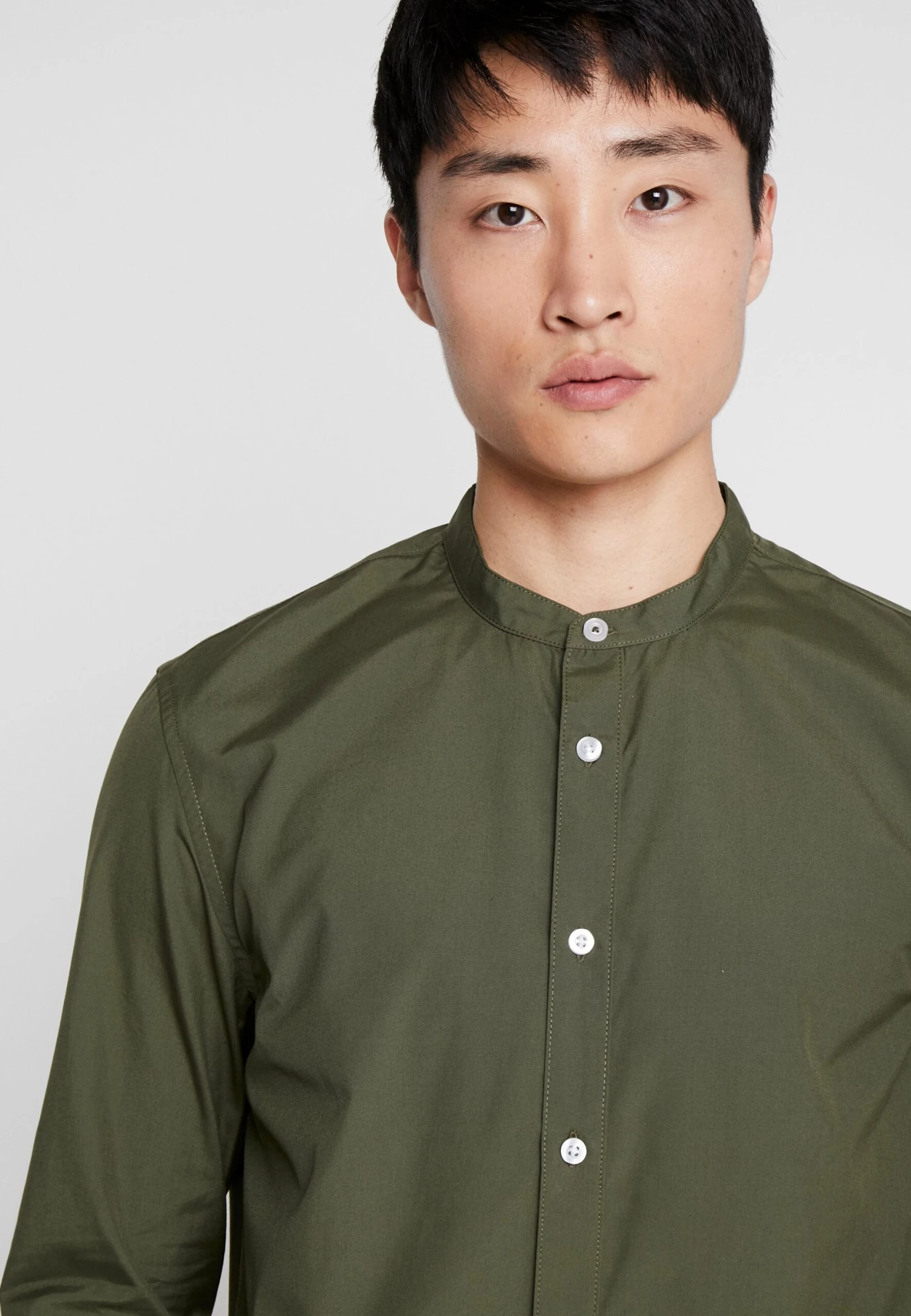 Pier One 2 Pack - Skjorte - Oliv/Black 6 Pier One 2 Pack - Skjorte - Oliv/Black - Bilde 4