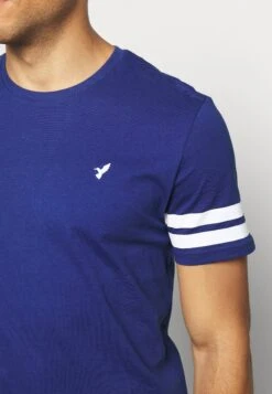 Pier One T-Shirts Med Print - Blue -Pier One e852d2ec59654f179a645449174c77e2