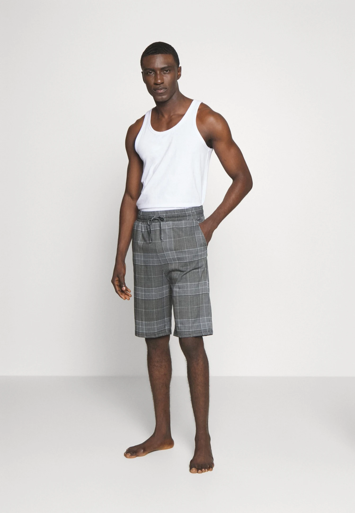 Pier One 3 Pack - Pyjamasbukse - Blue/Dark Blue/Black 3 Pier One 3 Pack - Pyjamasbukse - Blue/Dark Blue/Black