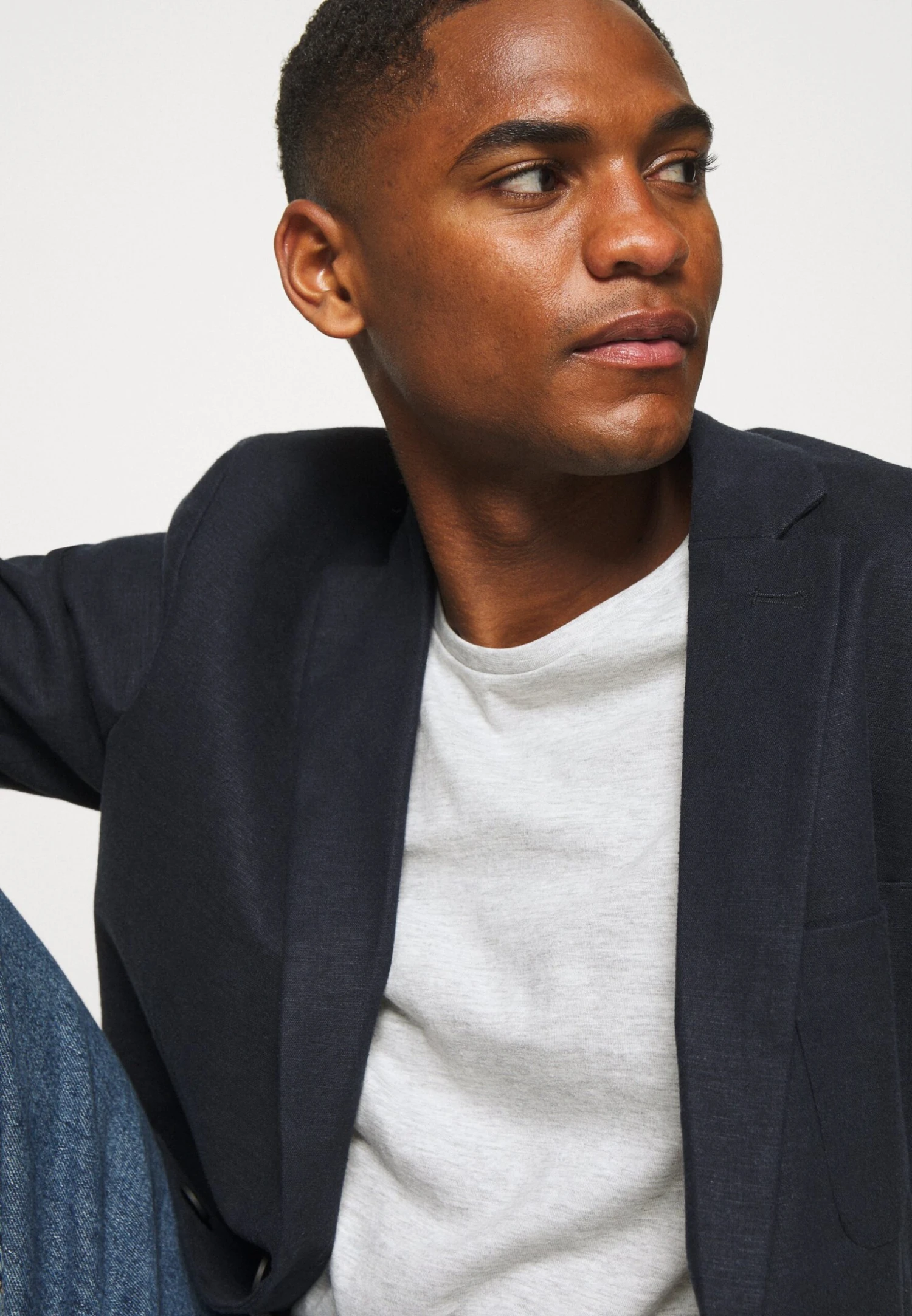 Pier One 5 Pack - T-Shirts - Black/White/Light Grey 8 Pier One 5 Pack - T-Shirts - Black/White/Light Grey - Bilde 6