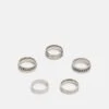 Pier One 5 Pack - Ring - Silver-Coloured 2 Pier One 5 Pack - Ring - Silver-Coloured -Pier One f9bb7c1be42845ce8ce1d97e3ef65d83
