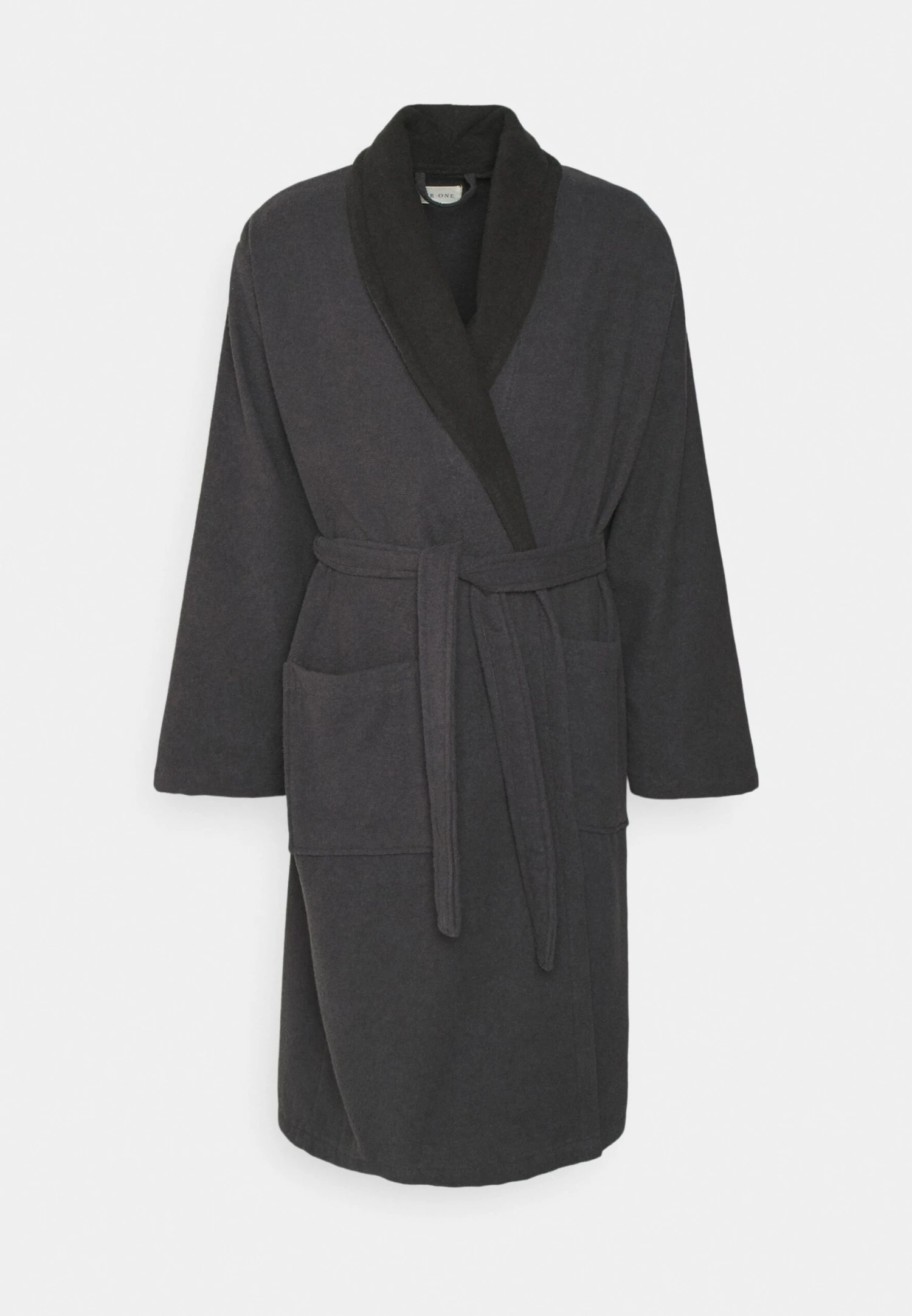 Pier One Shawl Towel Bathrobe - Badekåpe - Dark Grey 7 Pier One Shawl Towel Bathrobe - Badekåpe - Dark Grey - Bilde 5