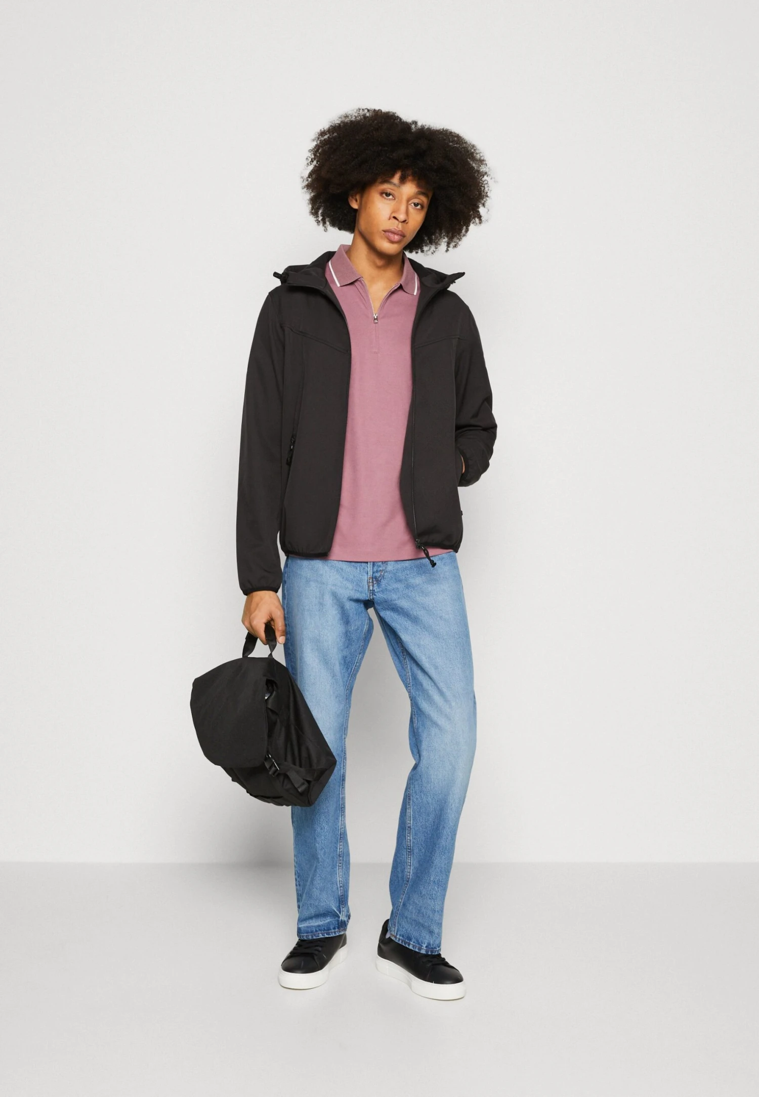 Pier One Regnjakke - Black 4 Pier One Regnjakke - Black - Bilde 2